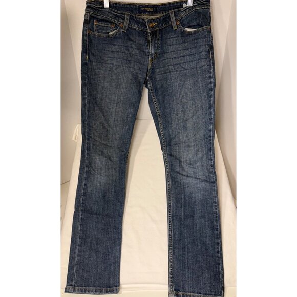 Levi's 524 Too Superlow Bootcut Jeans Dark Wash 11 Medium Stretch Y2K  low rise - Picture 4 of 11